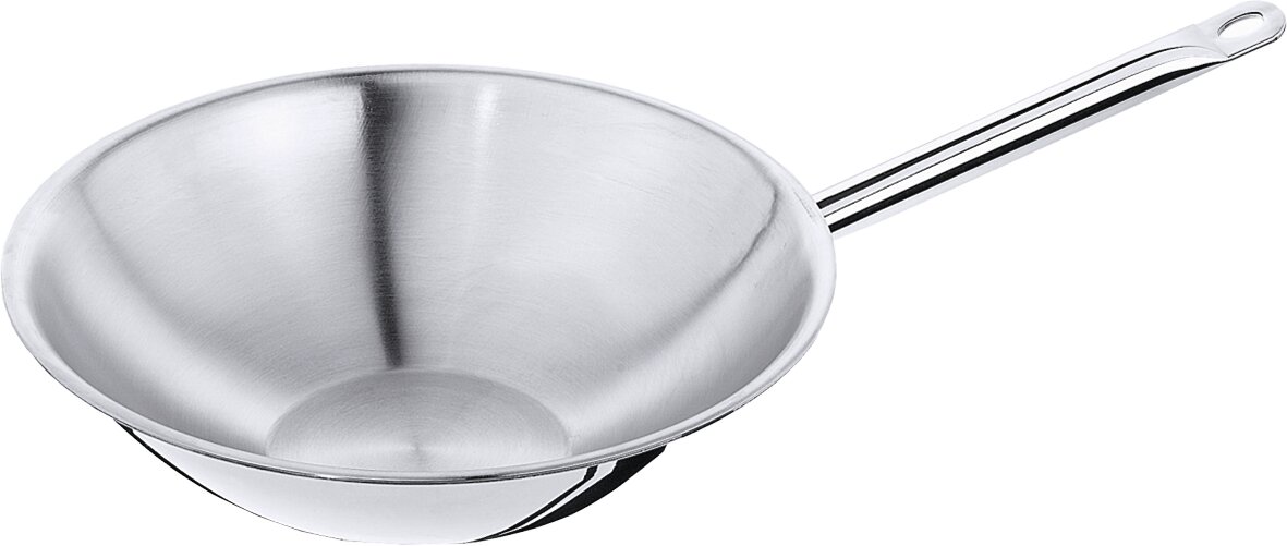 Gebrauchtartikel Wok mit abgeflachtem Boden