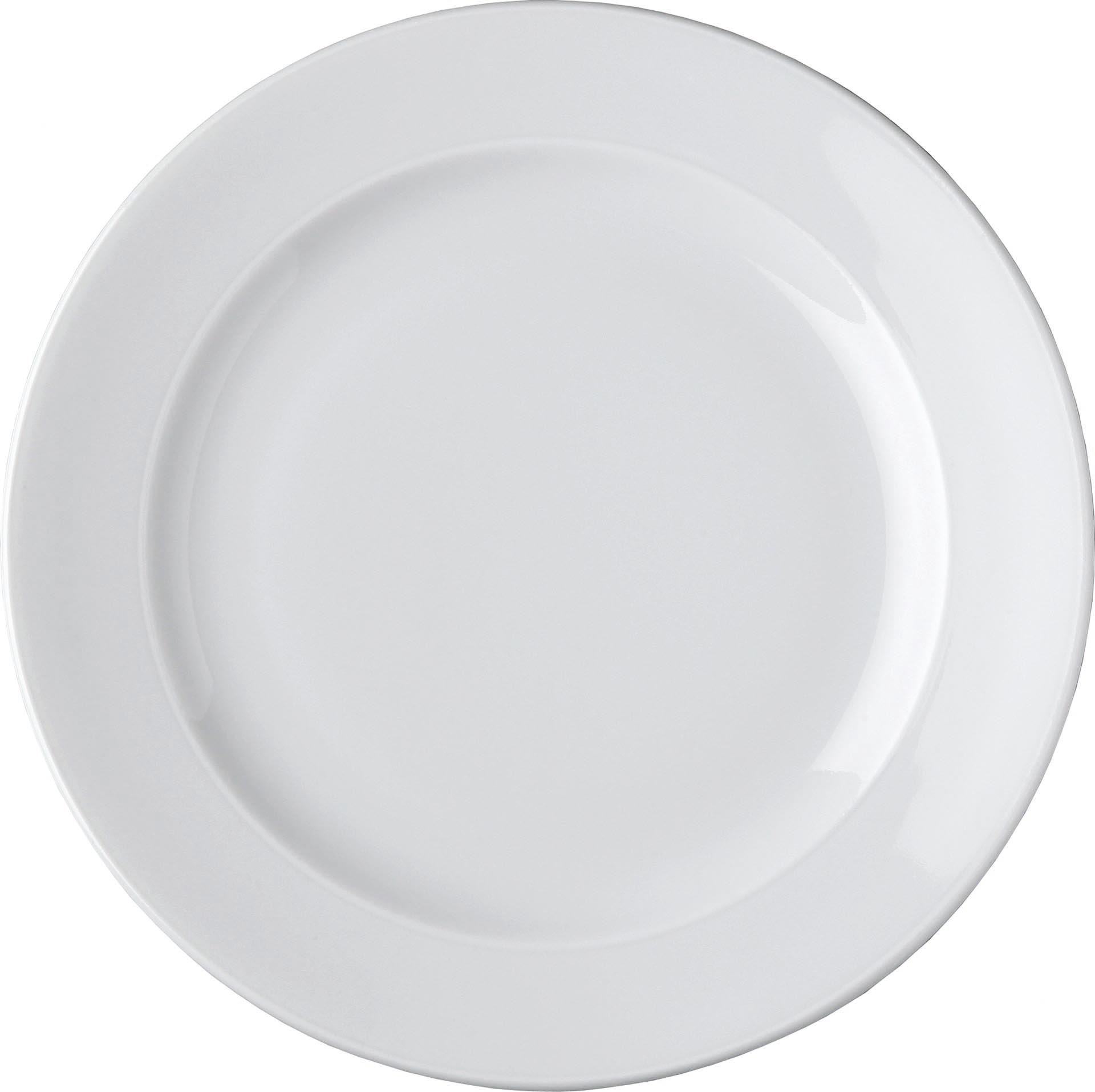 Teller Fahne flach "Rotondo" 27 cm Hotelporzellan