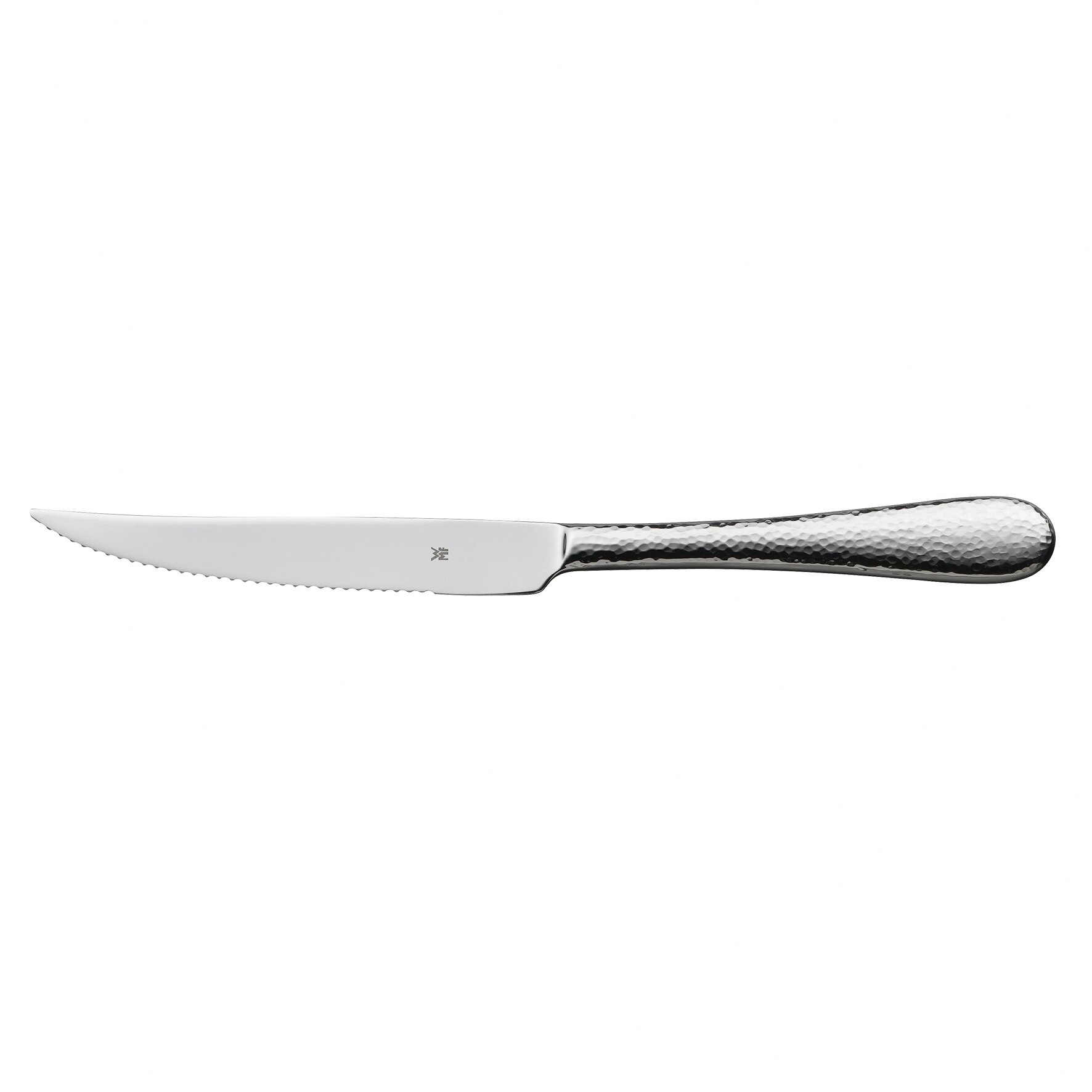 Pizzamesser Monoblock 235 mm poliert / versilbert Sitello