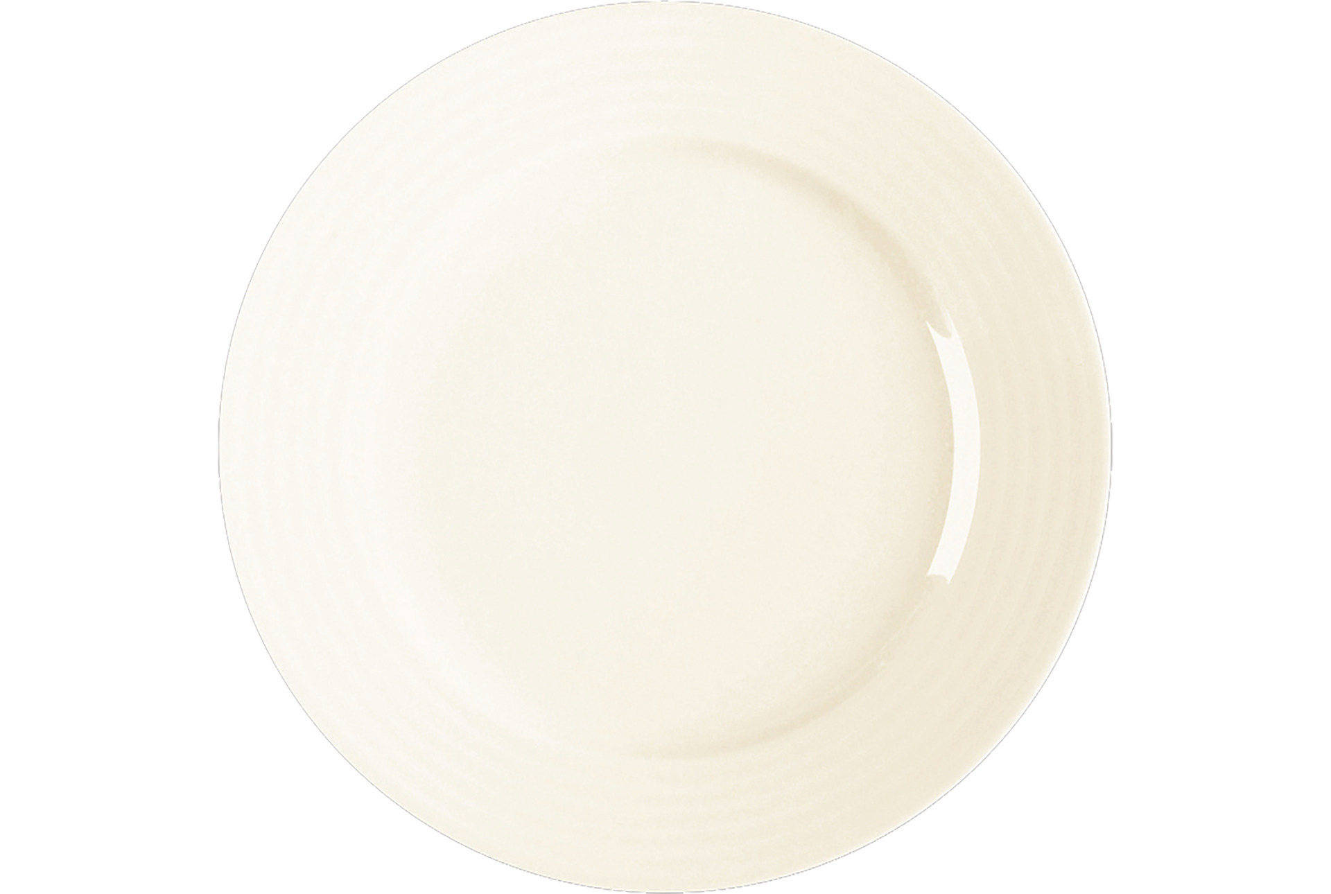 Teller flach 290 mm crème
