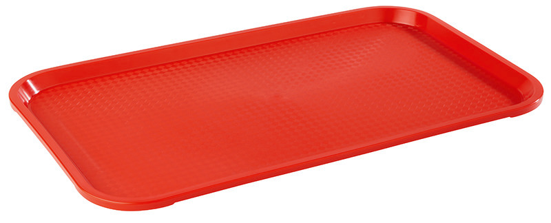 GN-Fast Food-Tablett GN 1/1 530 x 325 x 20 mm rot GN-Fast Food-Tablett GN 1/1 530 x 325 x 20 mm rot