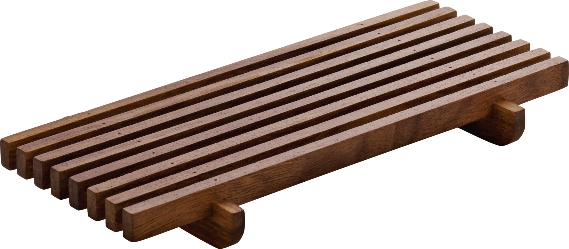 Krümelgitter eckig 180 x 90 mm Nussbaum Ananti