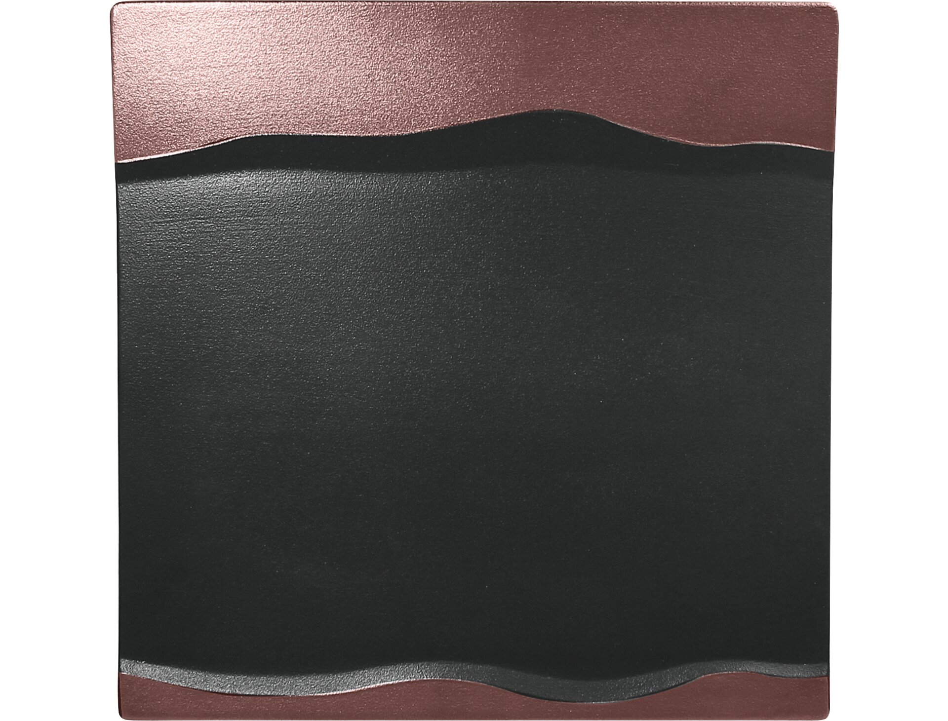 Platte quadratisch 250 x 250 mm Astro black-bronze Metalfusion