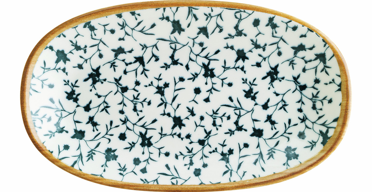 Platte oval Gourmet 335 x 195 mm Calif