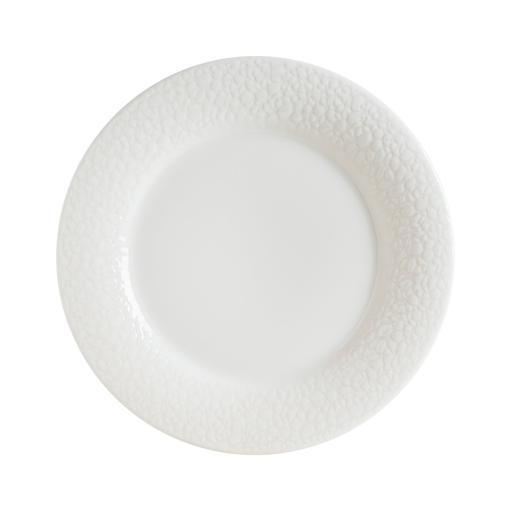 Albus Teller flach 280 mm creme Marlena