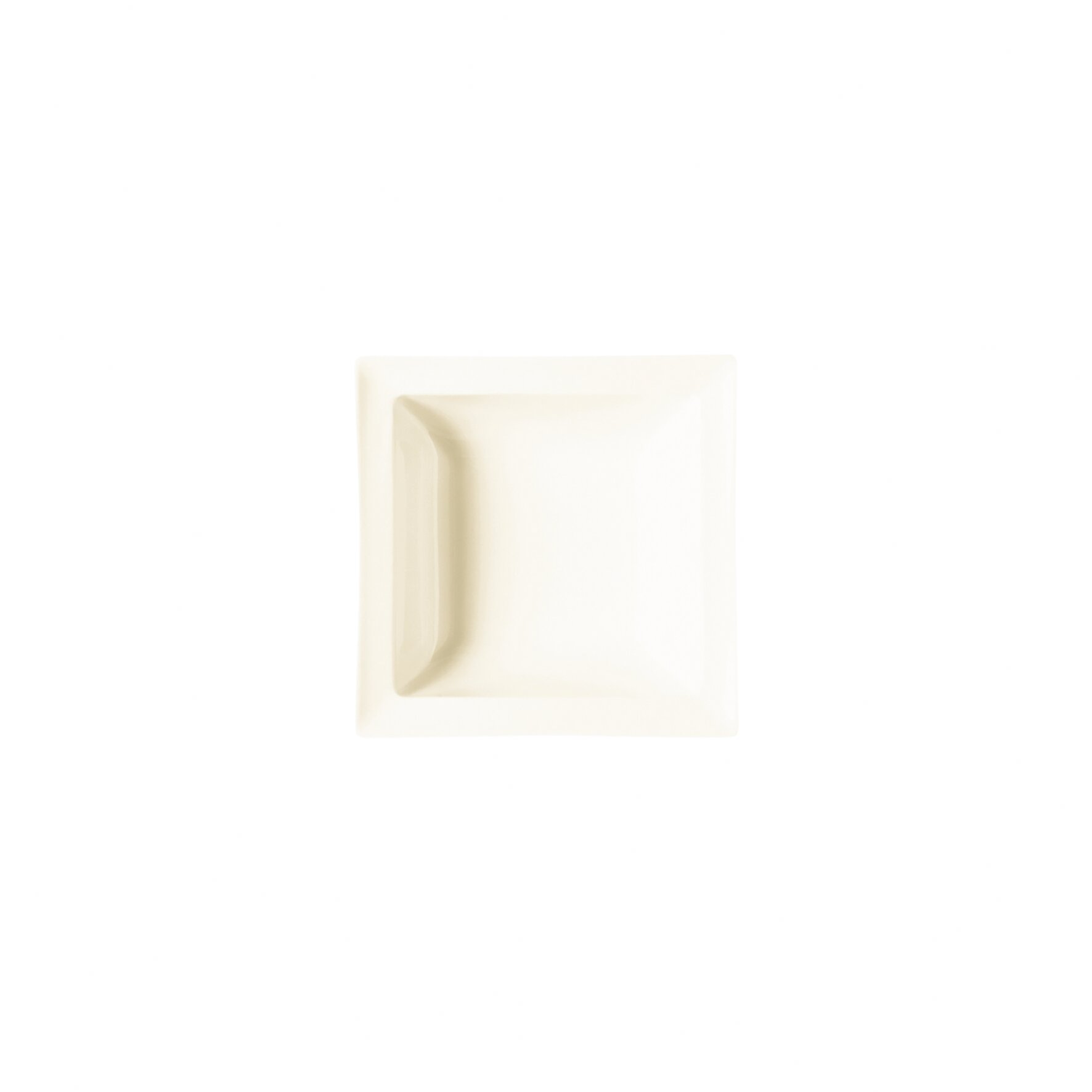 Salatschale quadratisch 140 x 140 mm / 0,32 l creme Classic Gourmet