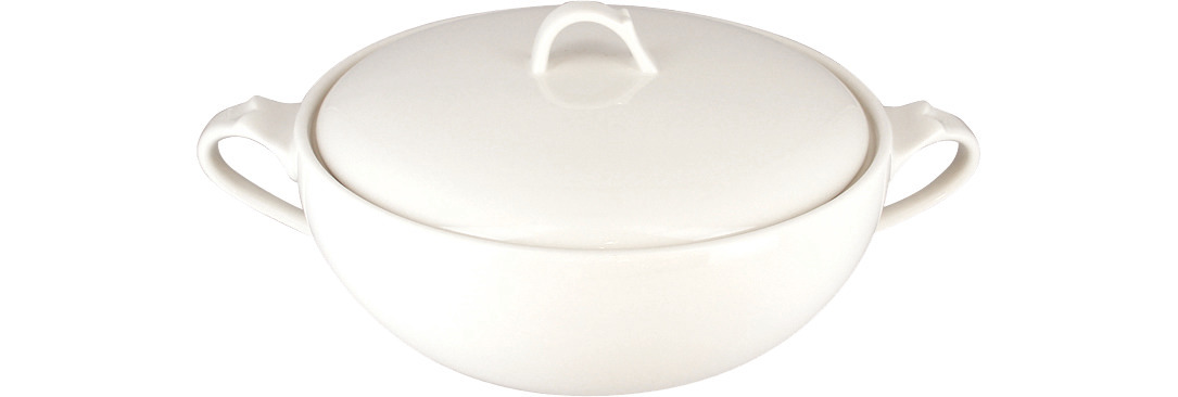 Suppenterrine mit Deckel 260 mm / 2,50 l creme