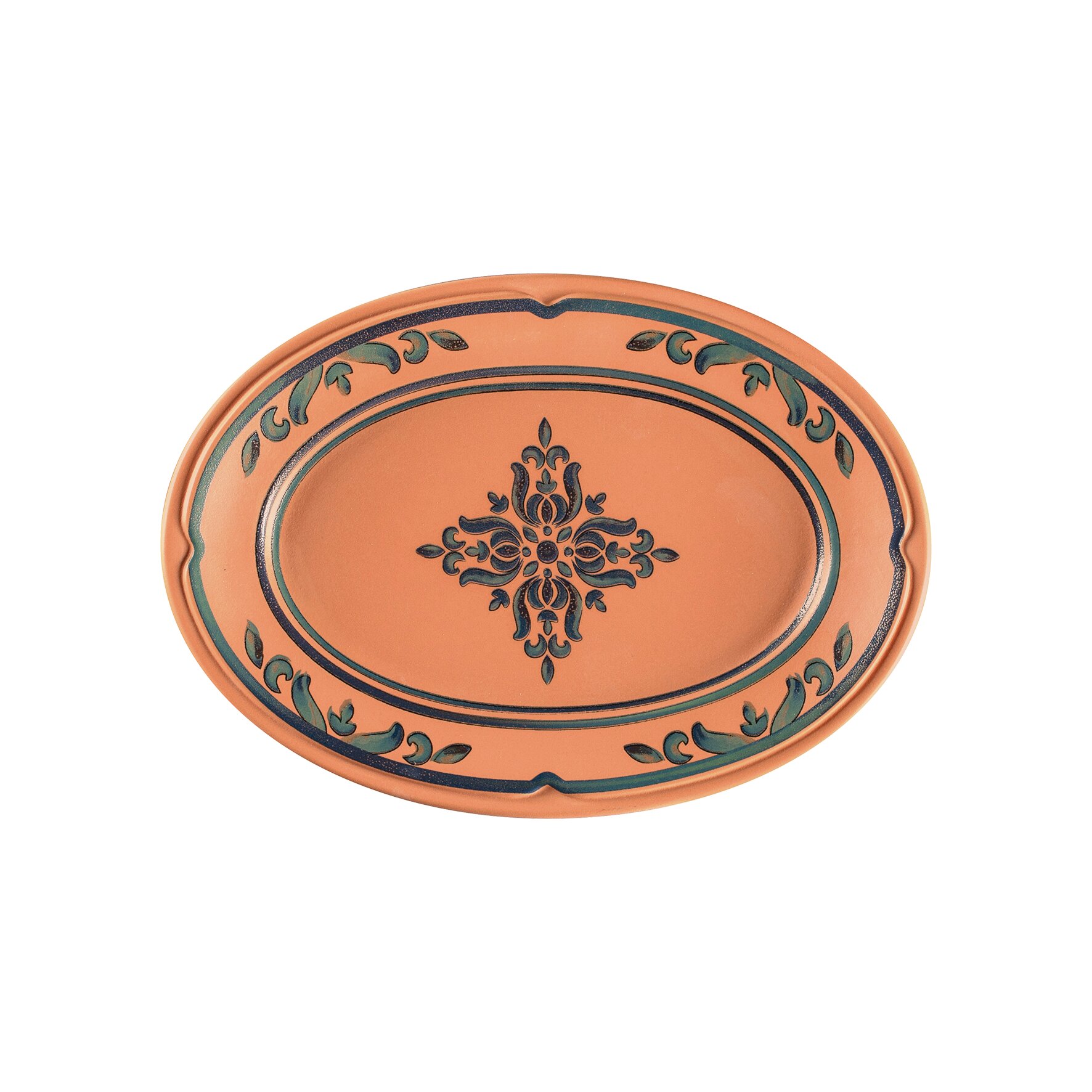 Teller oval 220 x 141 x 21 mm Tero Ostia