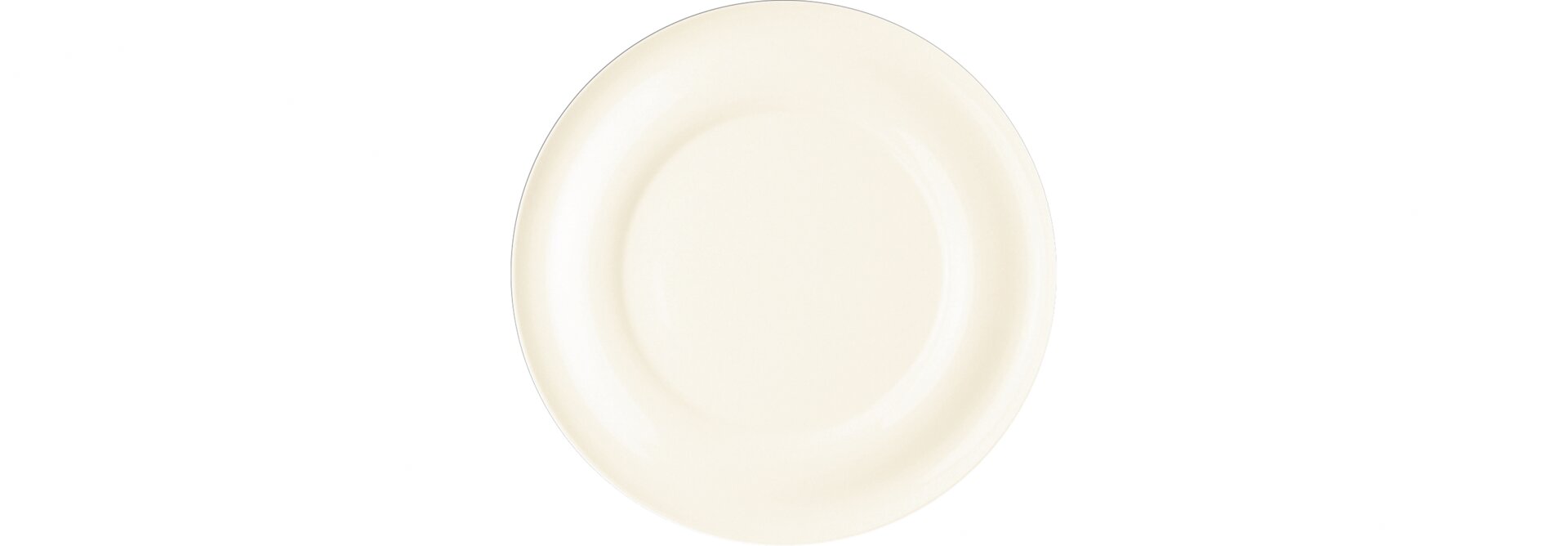 Teller flach 150 mm crème