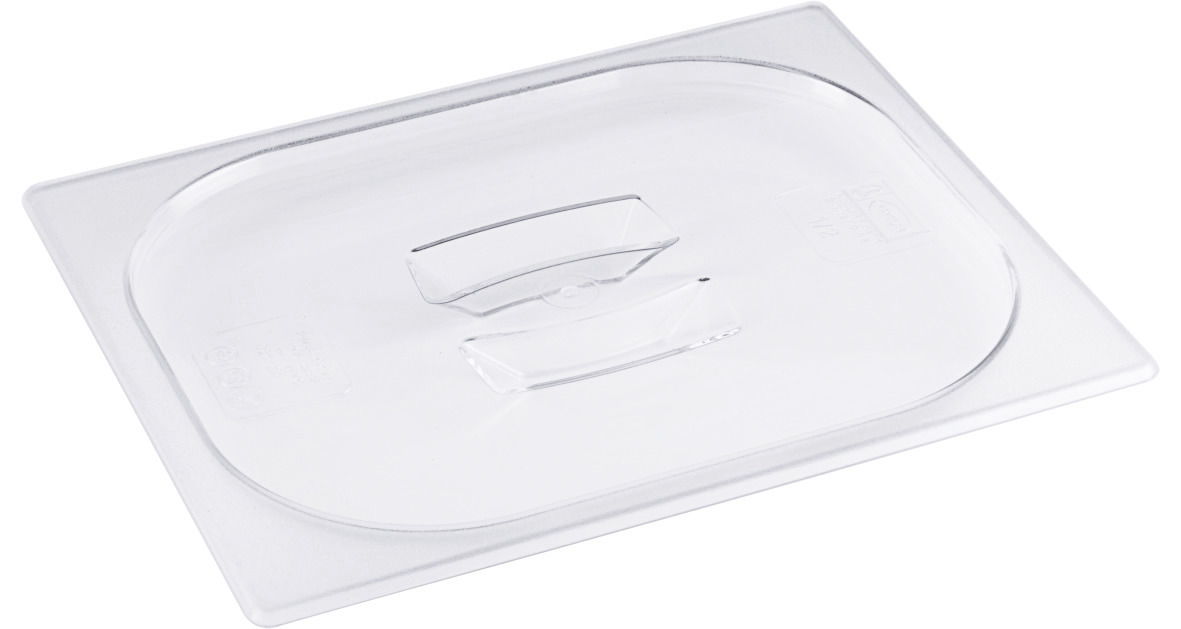 GN-Deckel GN 1/2 325 x 265 mm Polycarbonat für Edelstahlbehälter