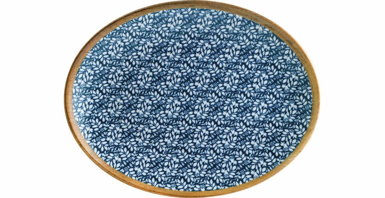 Platte oval Moove 250 x 190 mm Lupin