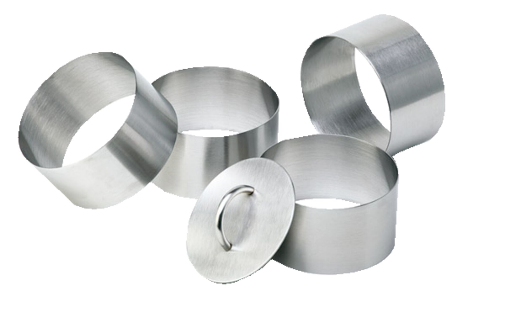 Dessert- und Speiseringset 5-teilig