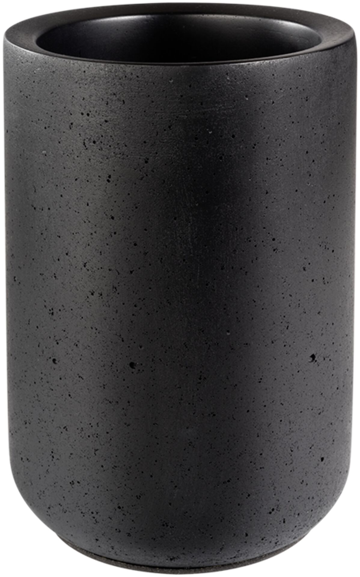 Flaschenkühler "Element" Beton schwarz