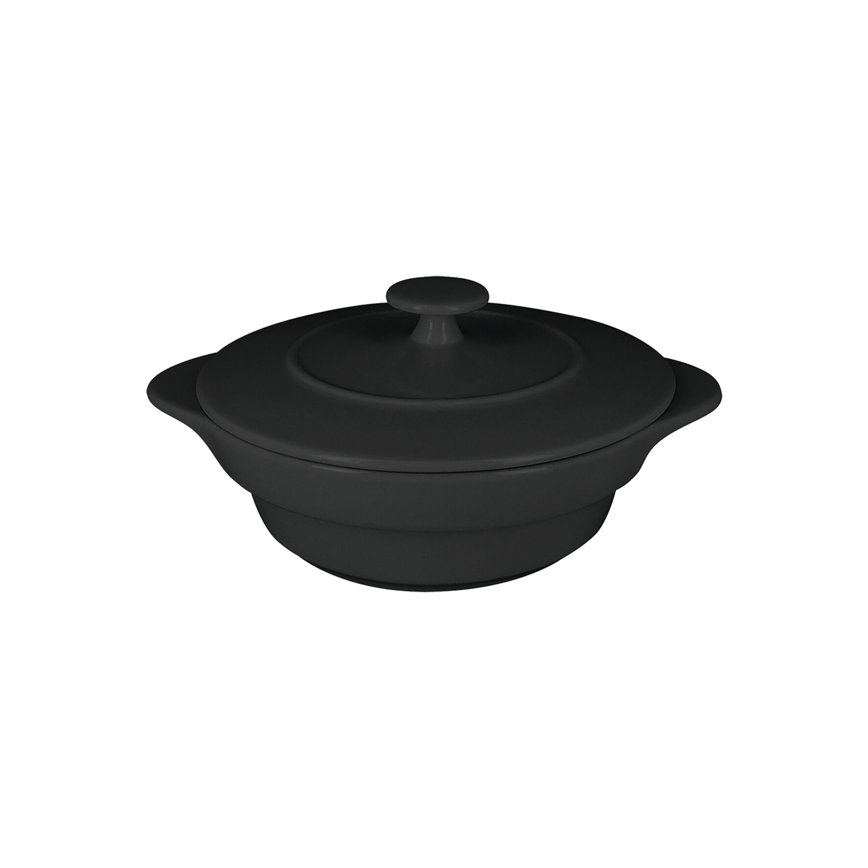 Cocotte rund mit Deckel 100 mm / 0,22 l volcano