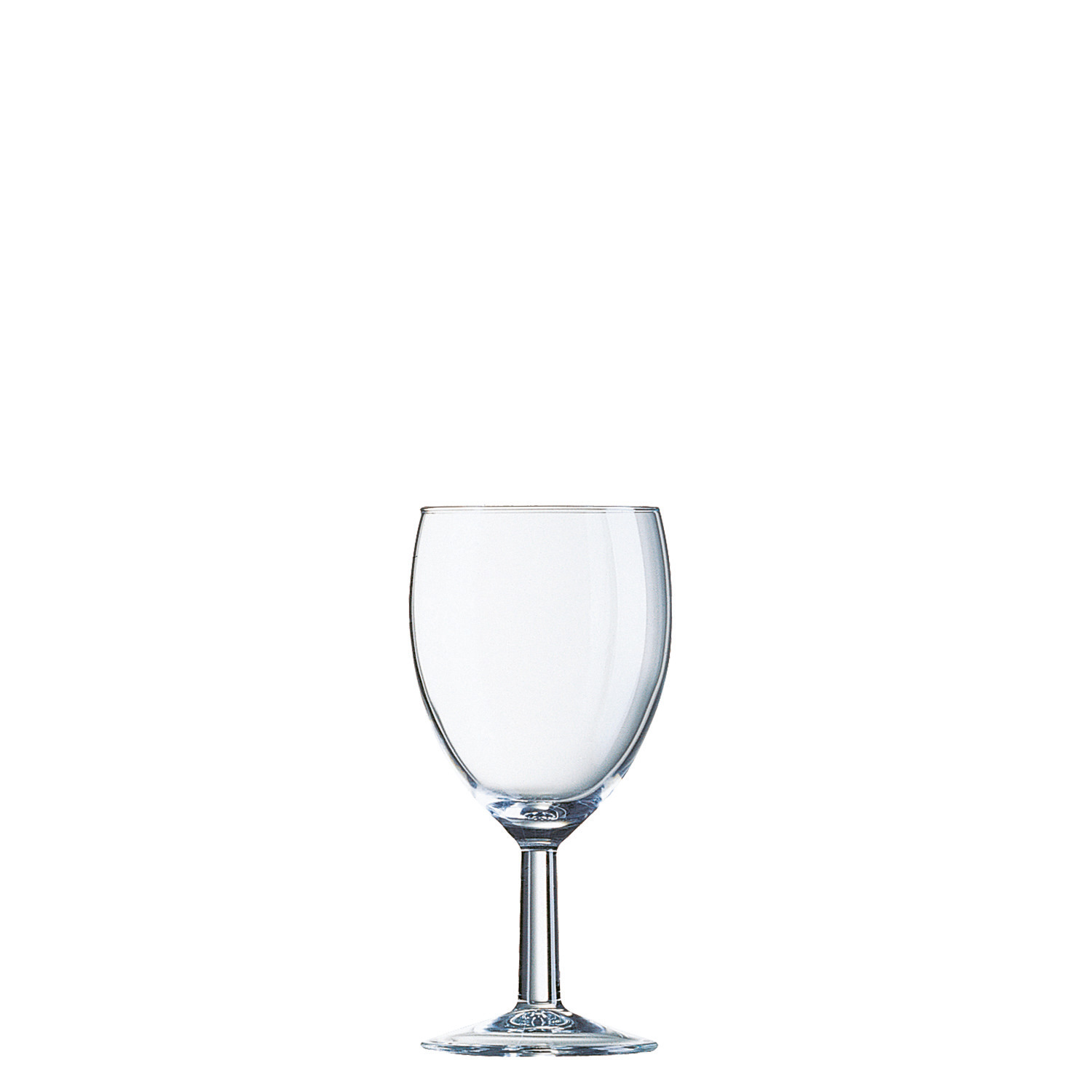Rotweinkelch "2" 75 mm / 0,24 l transparent
