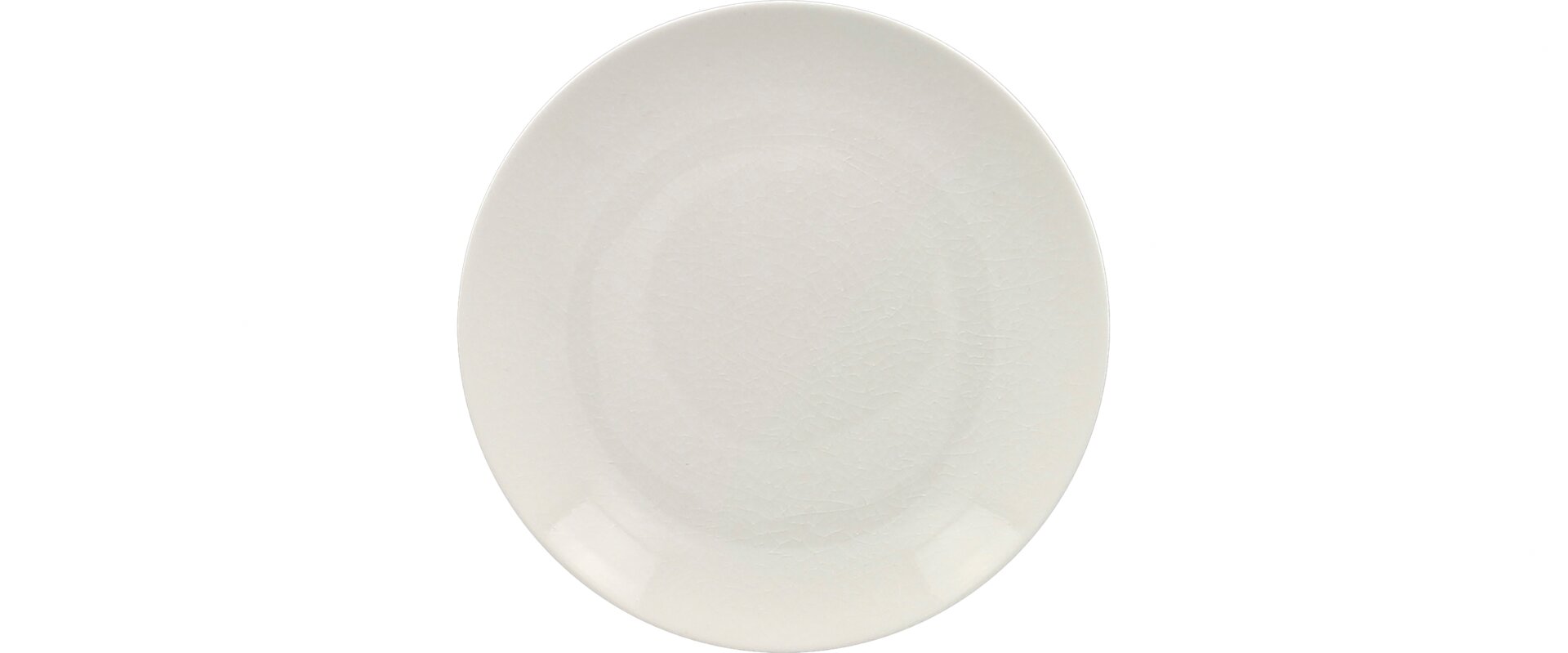 Coupteller flach 150 mm plain-white Vintage
