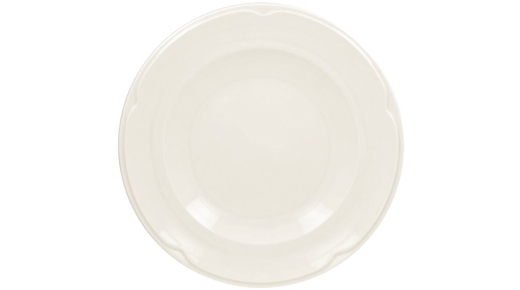 Teller flach 206 mm creme Anna