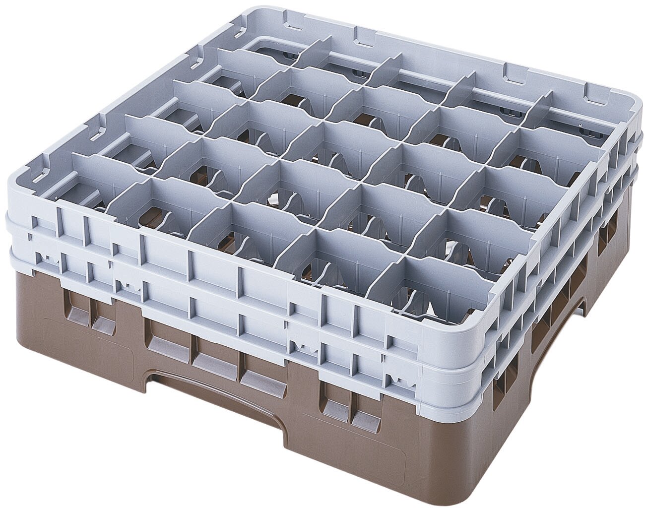 Gläserkorb 25 Fächer Glas max. ø 87 mm, H 215 mm / 500 x 500 mm