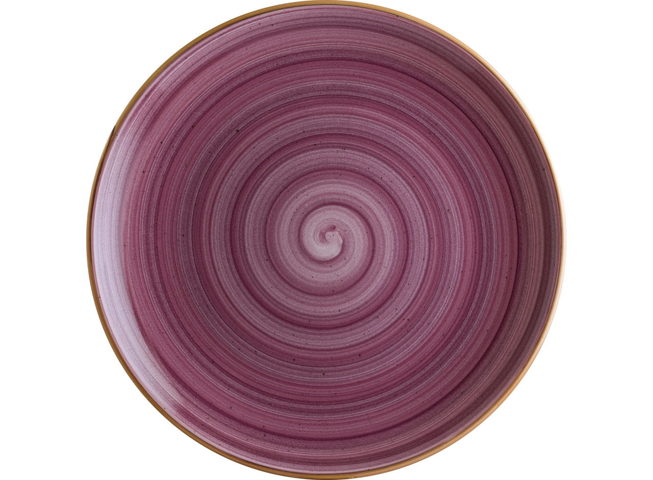 Teller flach Gourmet 250 mm Aura Blackberry