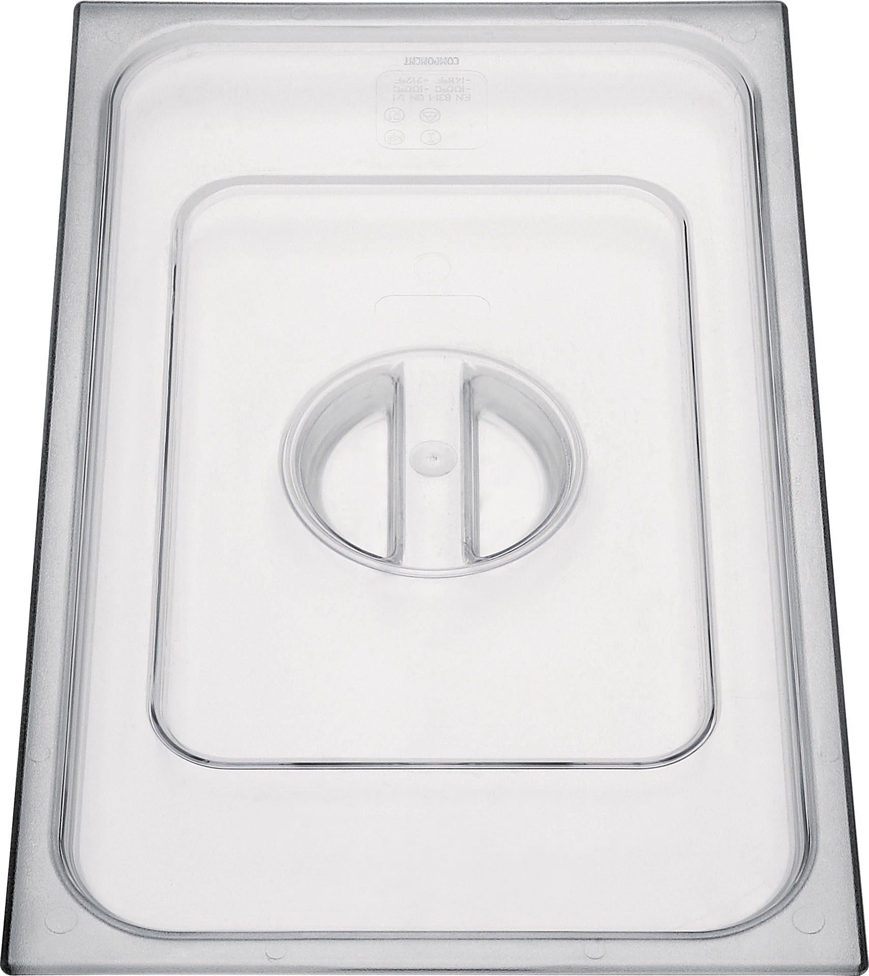 GN-Deckel 1/3 ohne Löffelausschnitt Polycarbonat