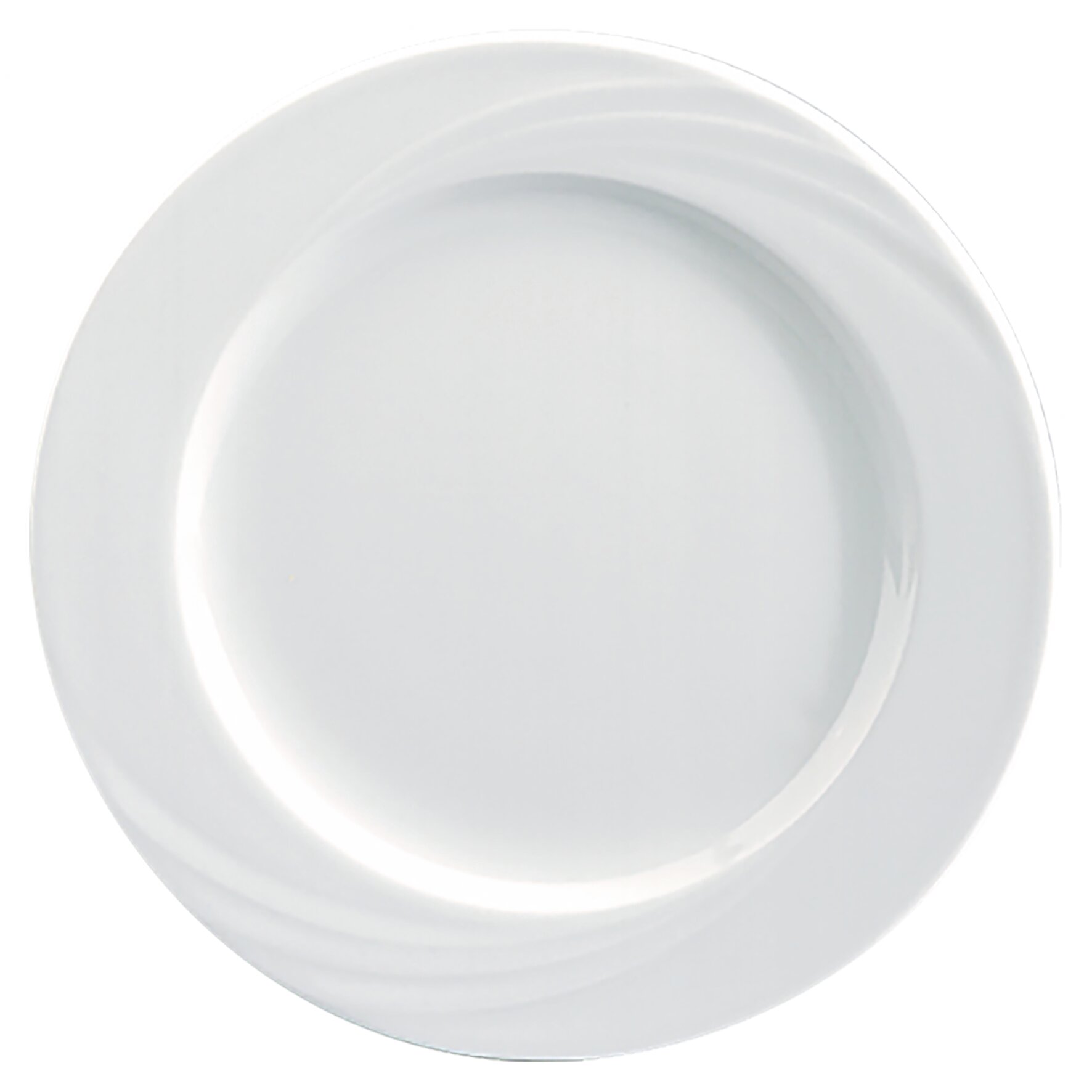 Teller flach mit Fahne 257 mm Donna