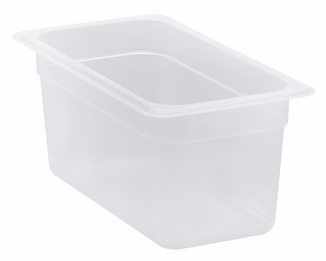 Frischhaltebox GN 1/3 325 x 176 x 150 mm Polypropylen transparent Frischhaltebox GN 1/3 325 x 176 x 150 mm Polypropylen transparent
