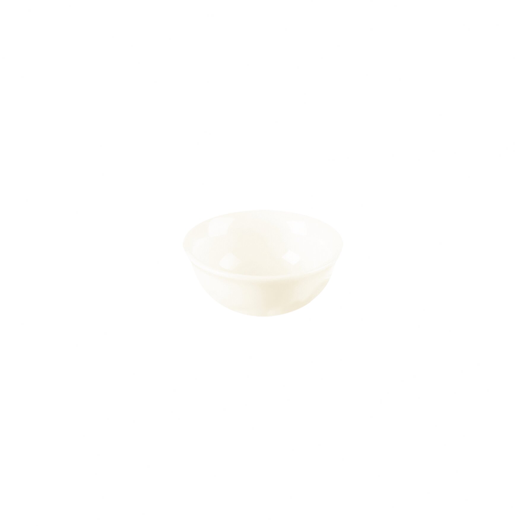 Schale nicht stapelbar 90 mm / 0,11 l plain-white Nano