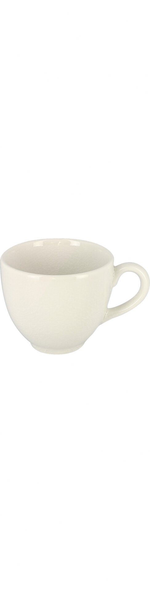 Kaffeetasse 85 mm / 0,20 l plain-white Vintage