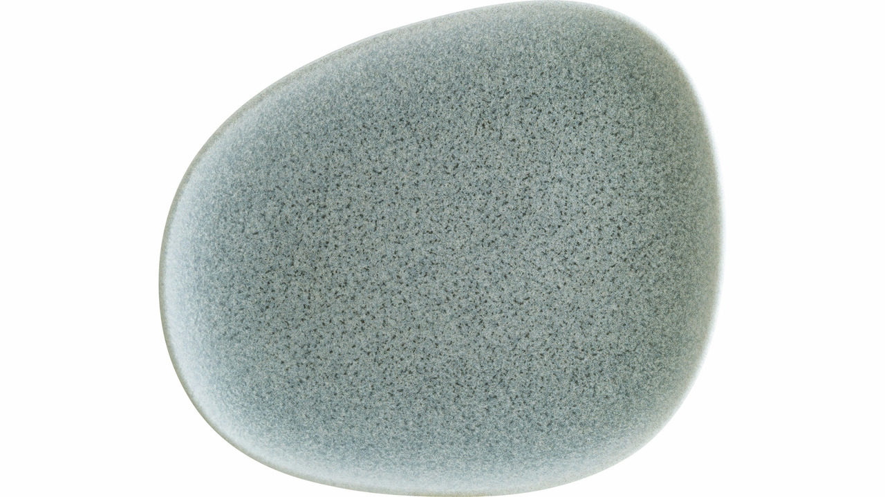 Teller flach Vago 240 x 200 mm Luca Ocean
