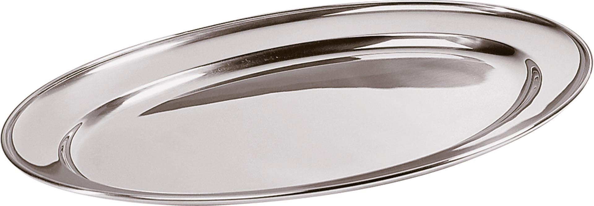 Bratenplatte / Servierplatte oval 40 x 26 cm