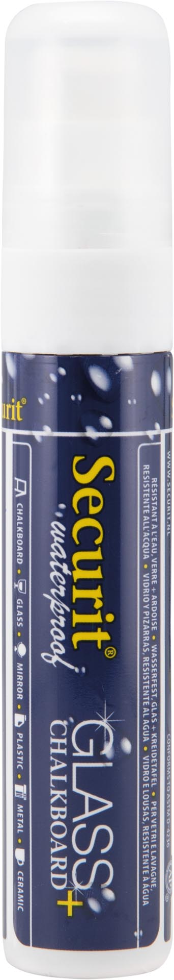 Kreidemarker 7-15 mm wasserfest weiss