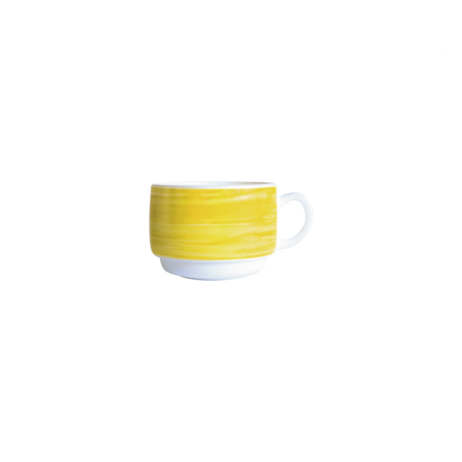 Gastronomie Tasse stapelbar 78 mm / 0,19 l gelb