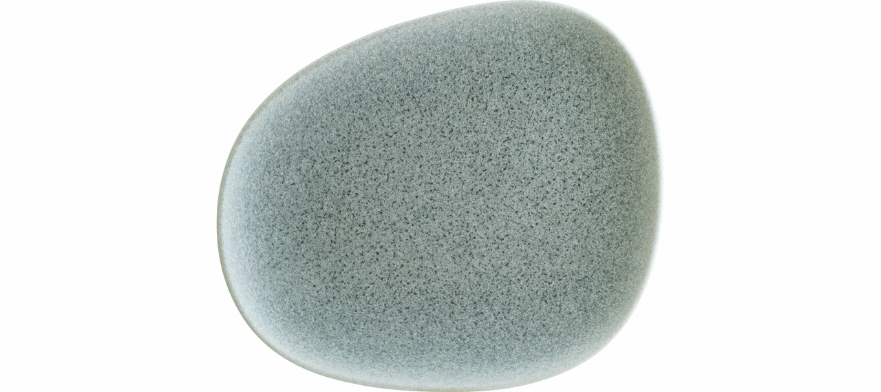 Teller flach Vago 190 x 153 mm Luca Ocean