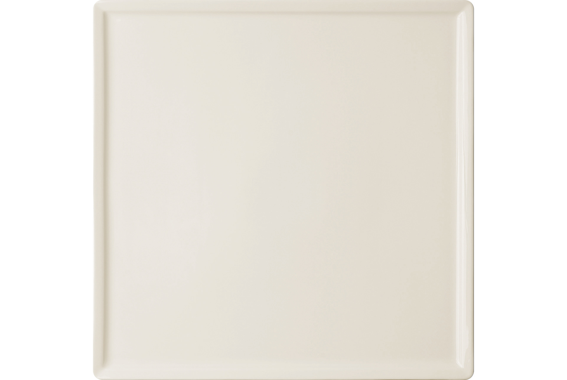 Teller Ginger quadratisch 290 x 290 mm crème