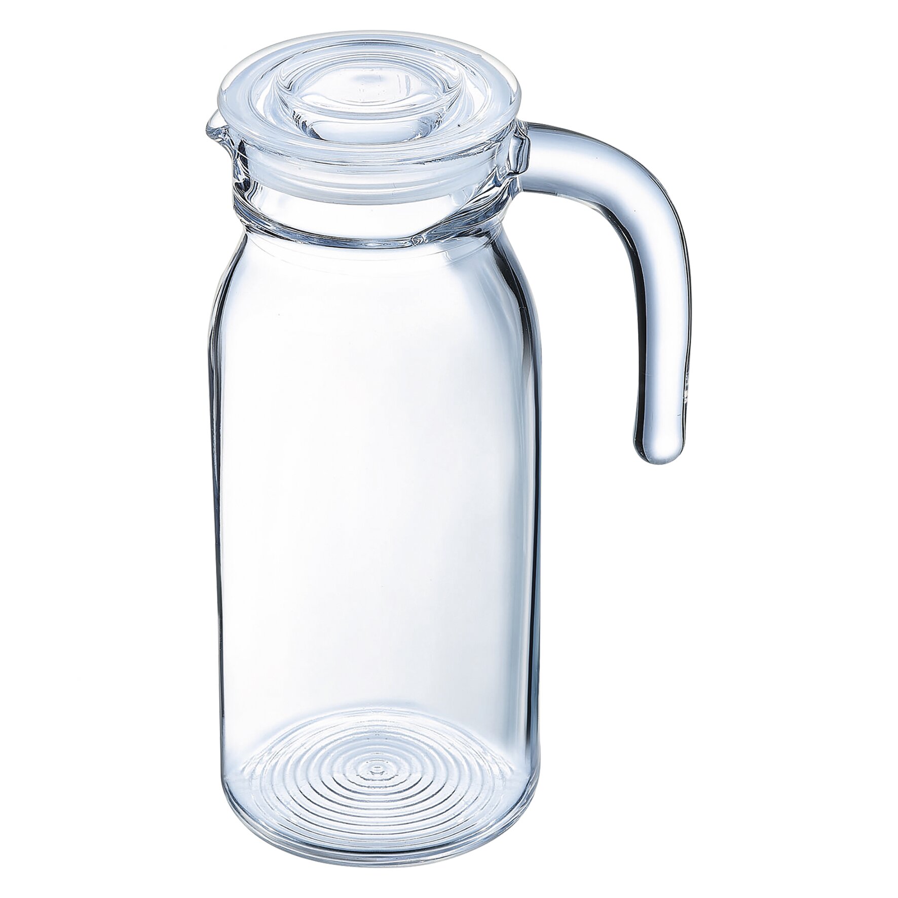 Krug mit Glasdeckel 1,00 l Spring