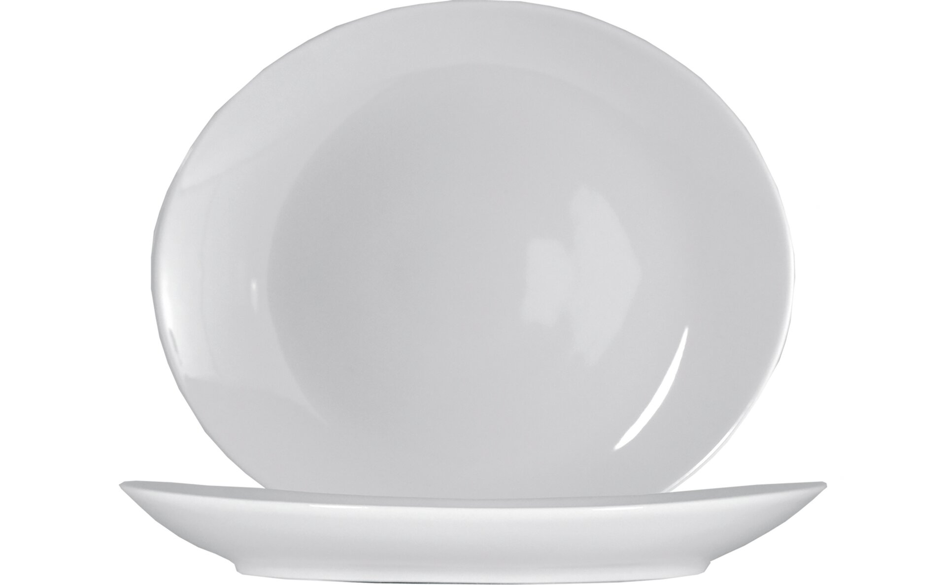 Steakteller 280 x 250 mm White Tivoli White