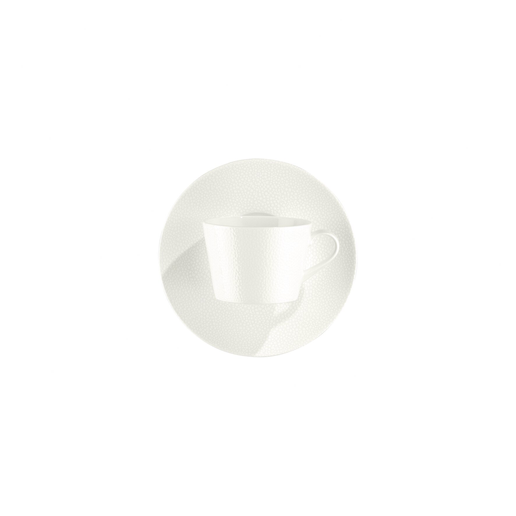 Untertasse rund mit Doppelspiegel 163 mm light