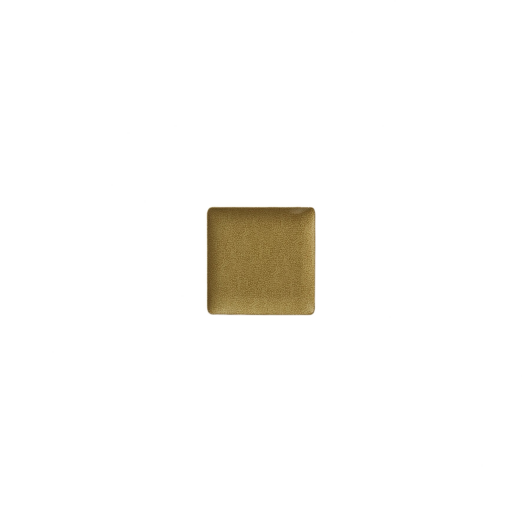 Coupteller flach quadratisch 88 x 88 mm olive