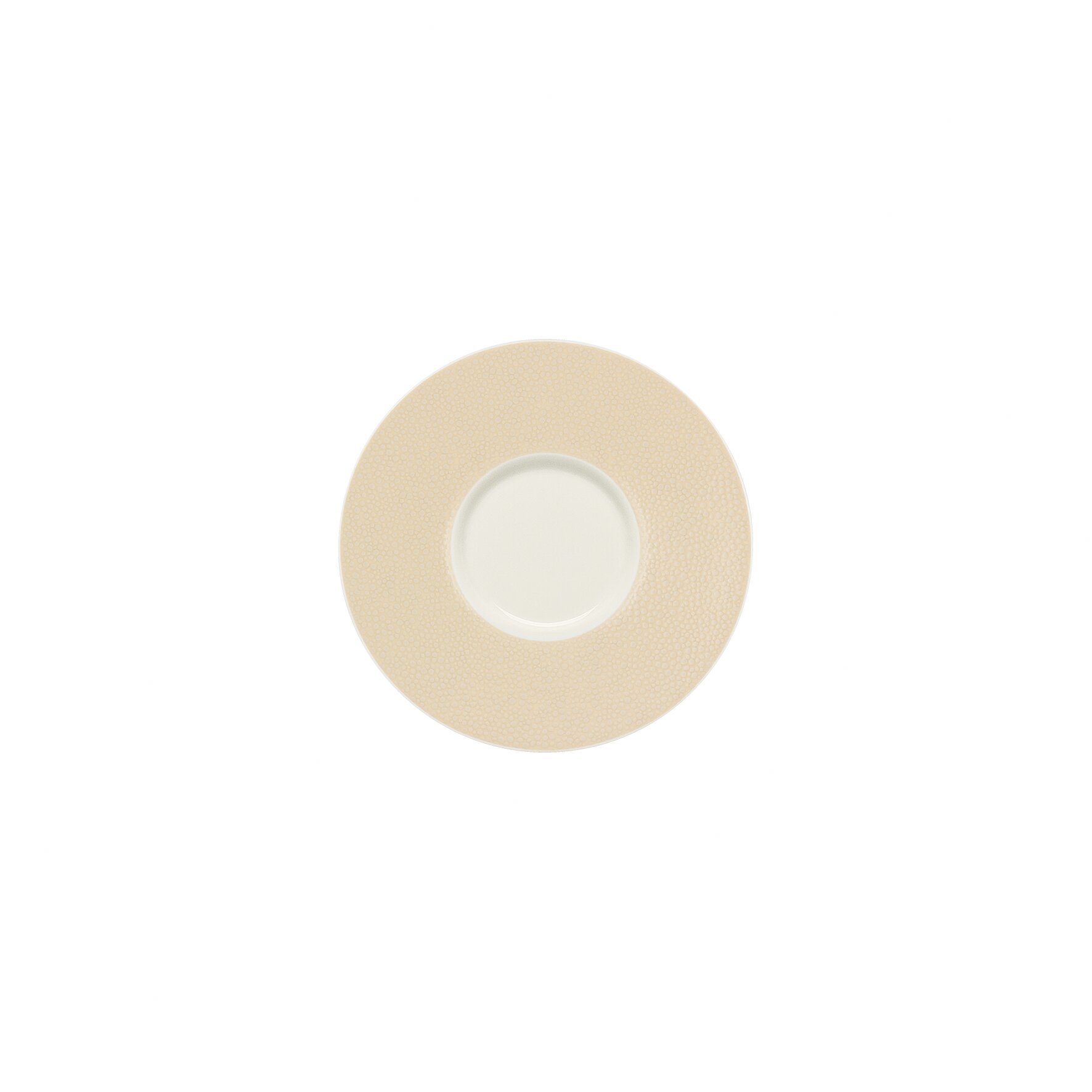 Kombi-Untertasse rund 160 mm champagne Purity Pearls