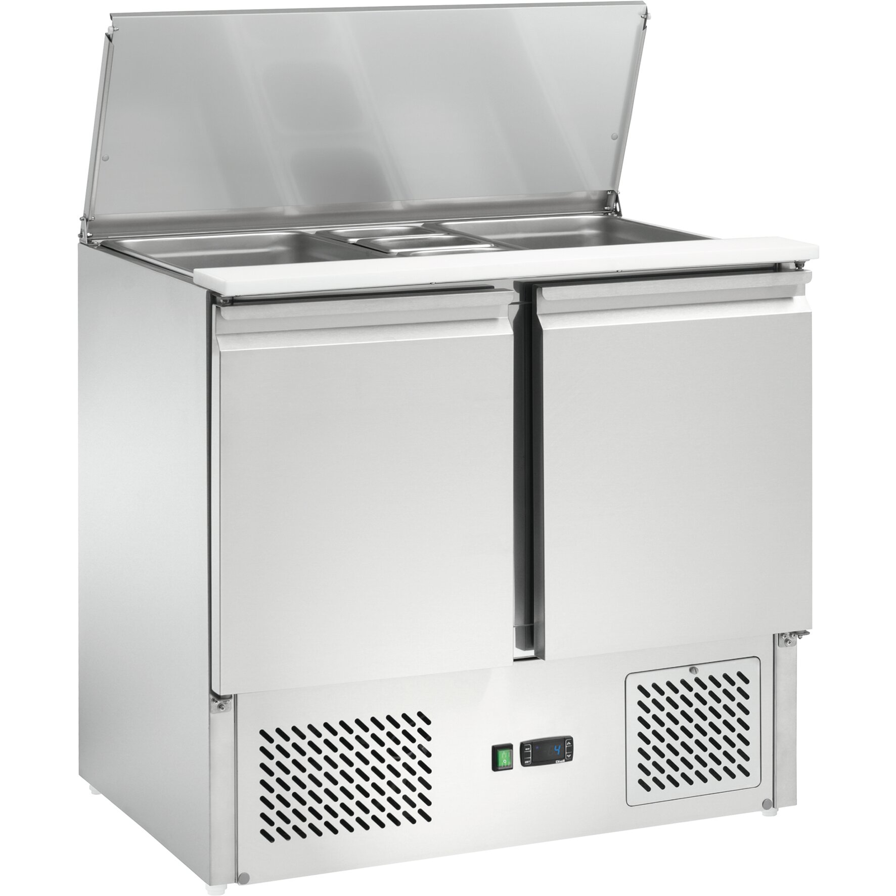 Saladette, GN 1/1, 2 Türen eco-line