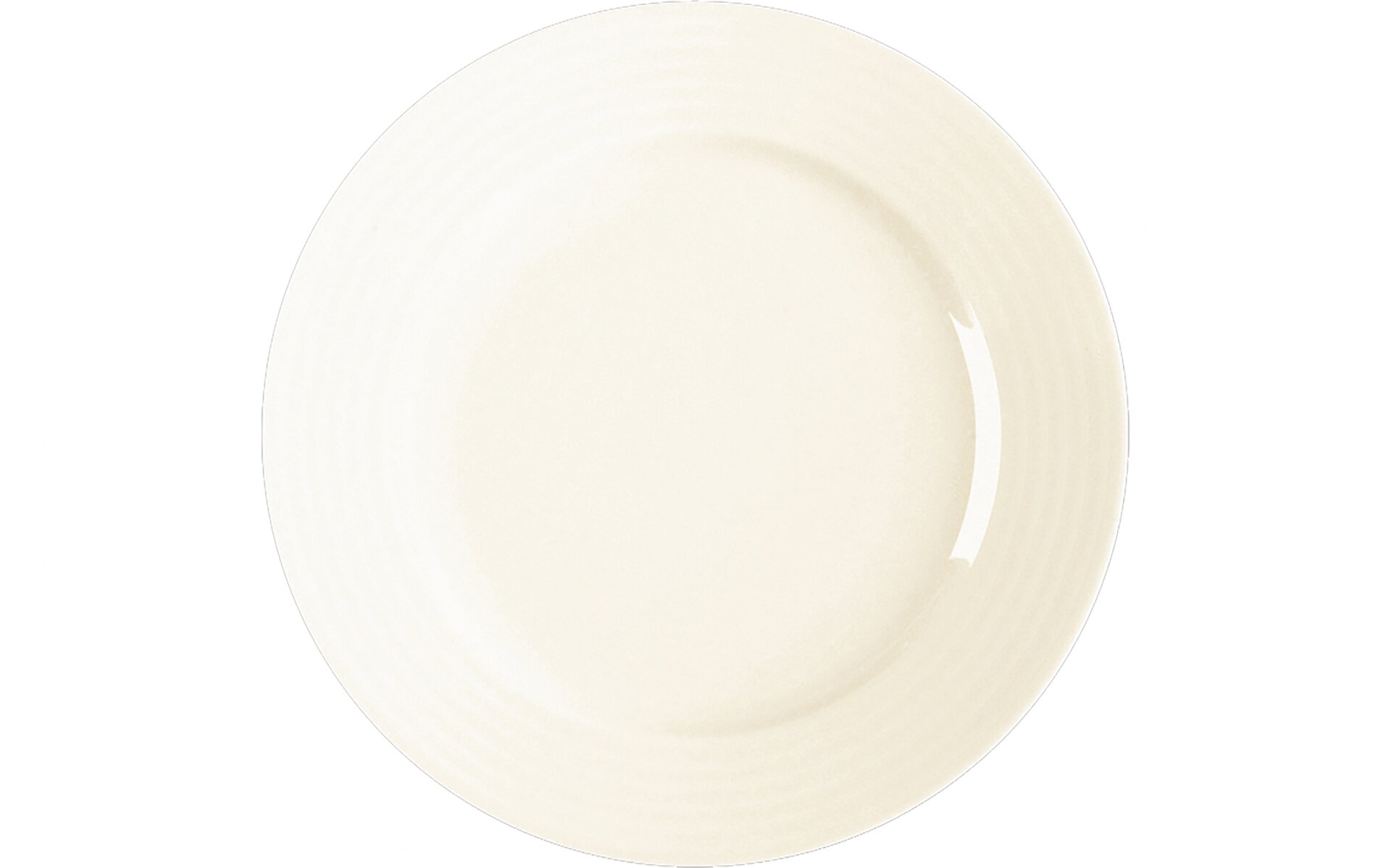 Teller flach 270 mm crème