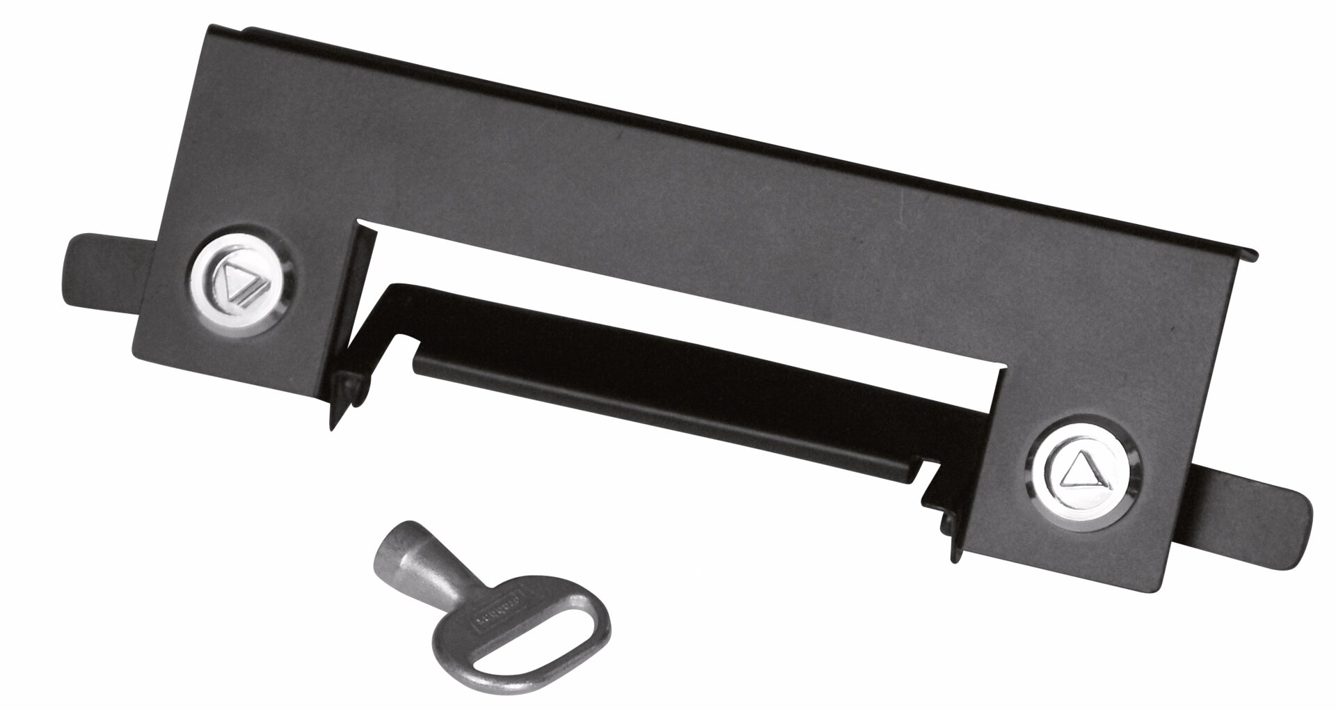 Schliesssystem-Set für Deckel 860004 bis 860010 / 185 x 23 x 60 mm