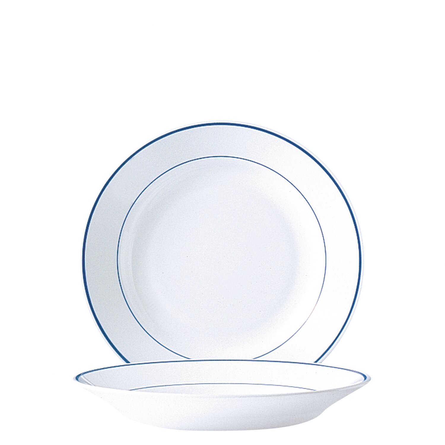 Teller tief 225 mm blue