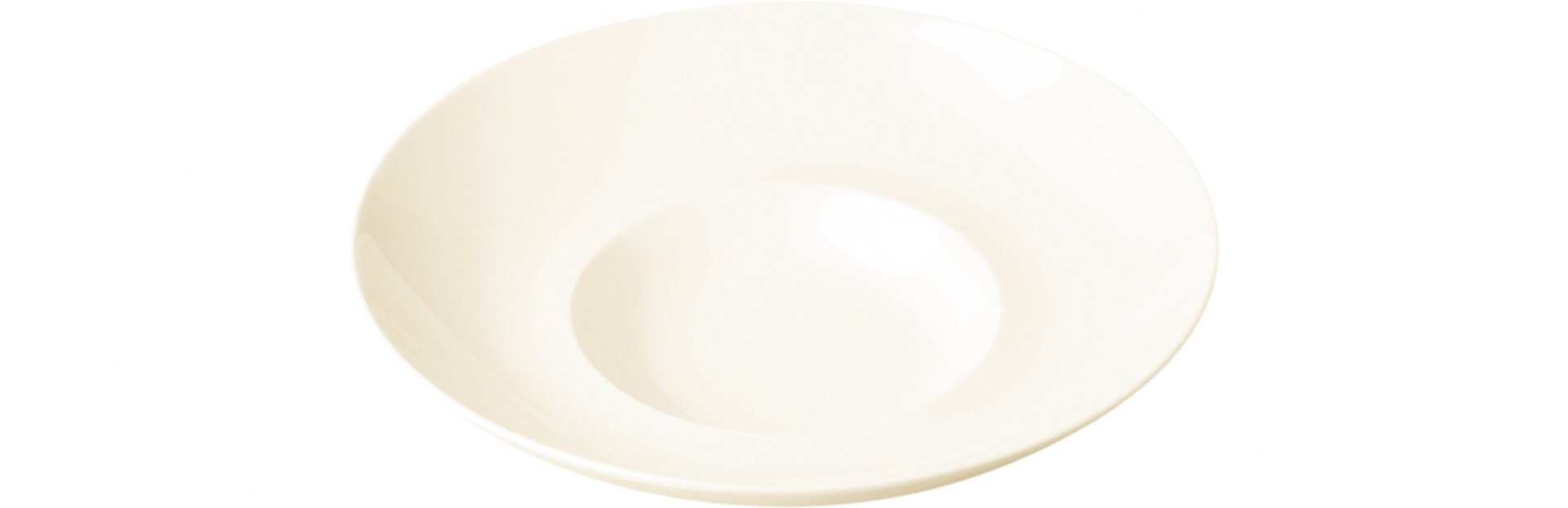 Gourmetteller tief 260 mm creme