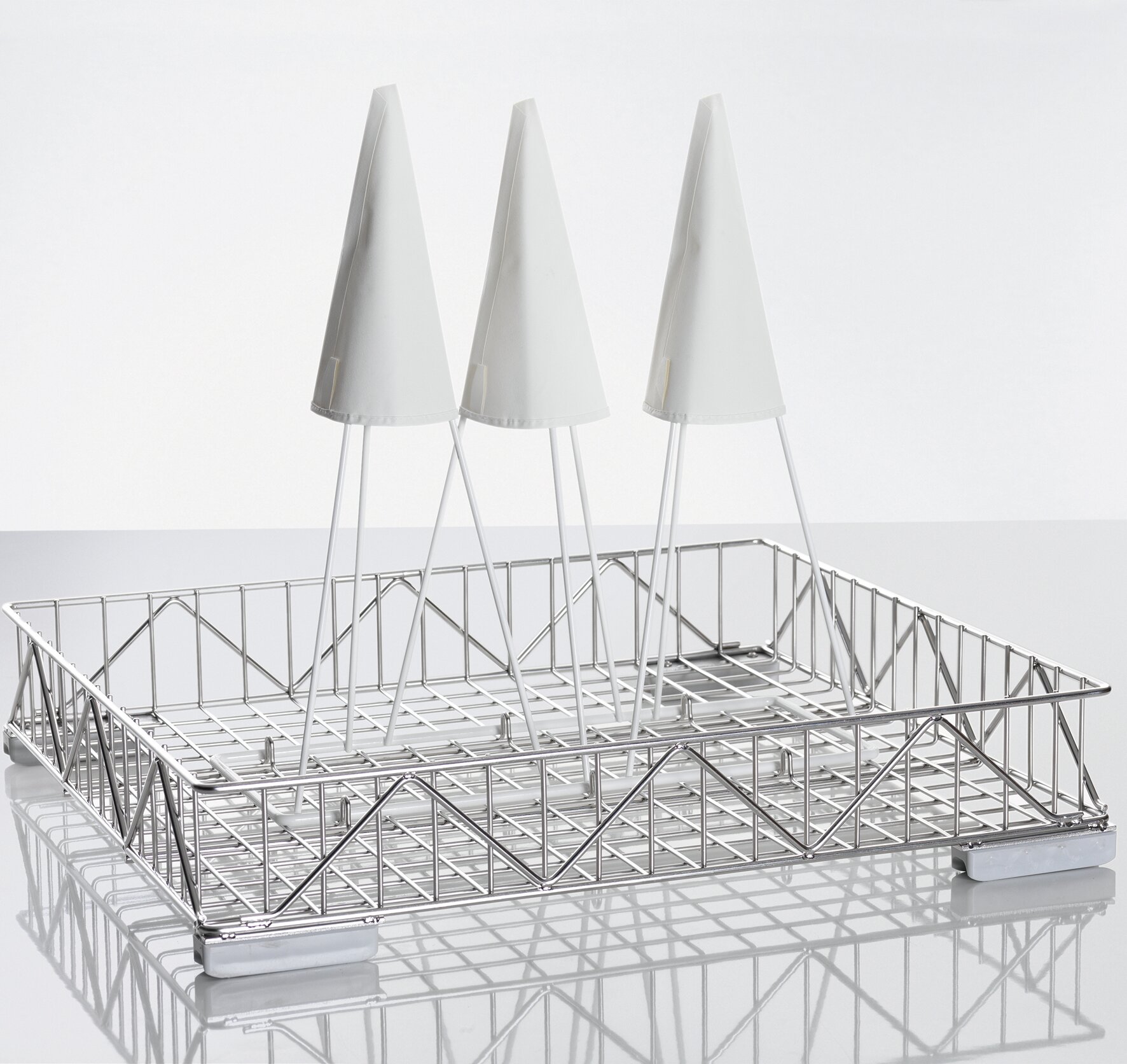 Spritzbeutel 3 Kegel / Draht / 498 x 204 x 470 mm