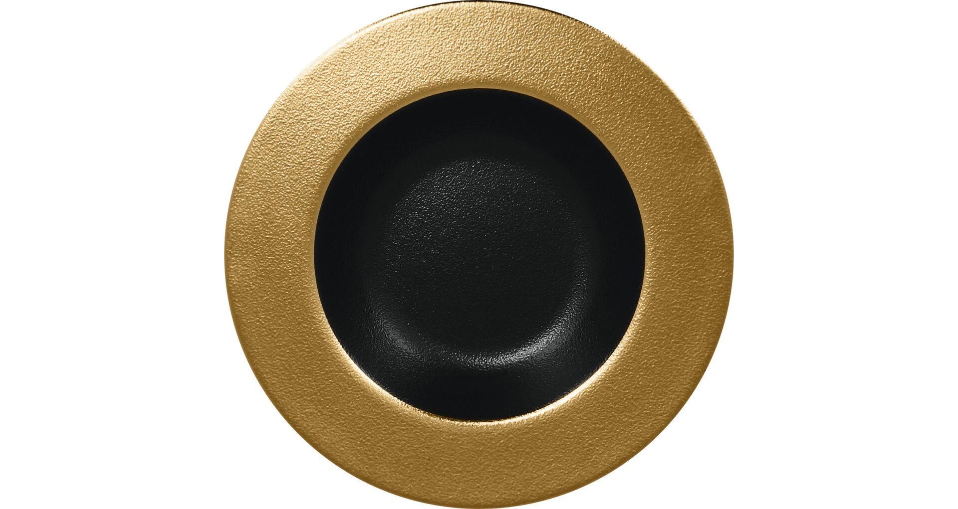 Teller tief 230 mm gold