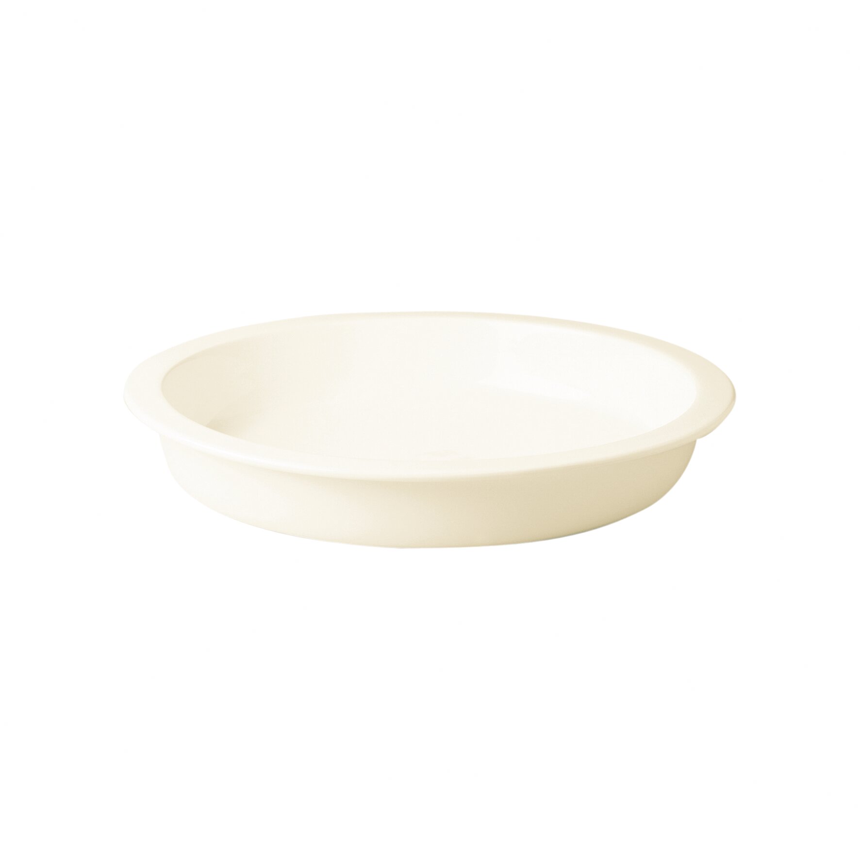 GN-Schale rund 390 mm / 4,33 l creme Buffet