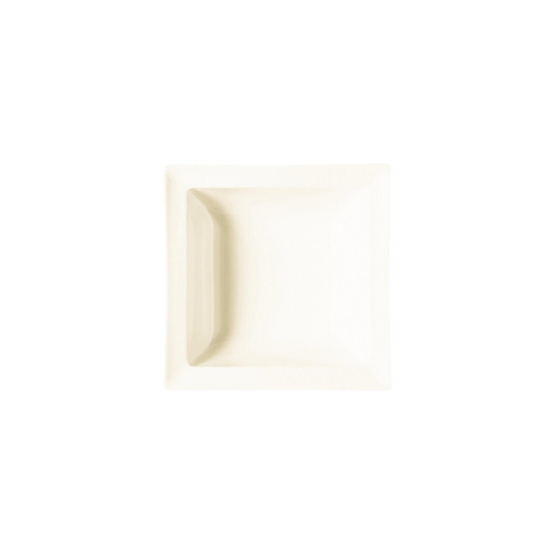 Salatschale quadratisch 160 x 160 mm / 0,40 l creme Classic Gourmet