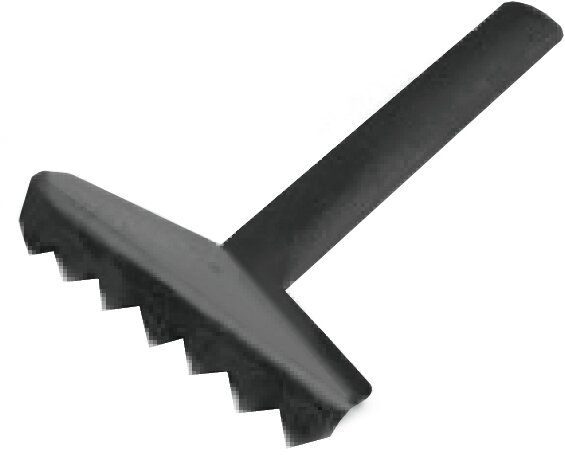 Schaber für gerillteGrillplatten