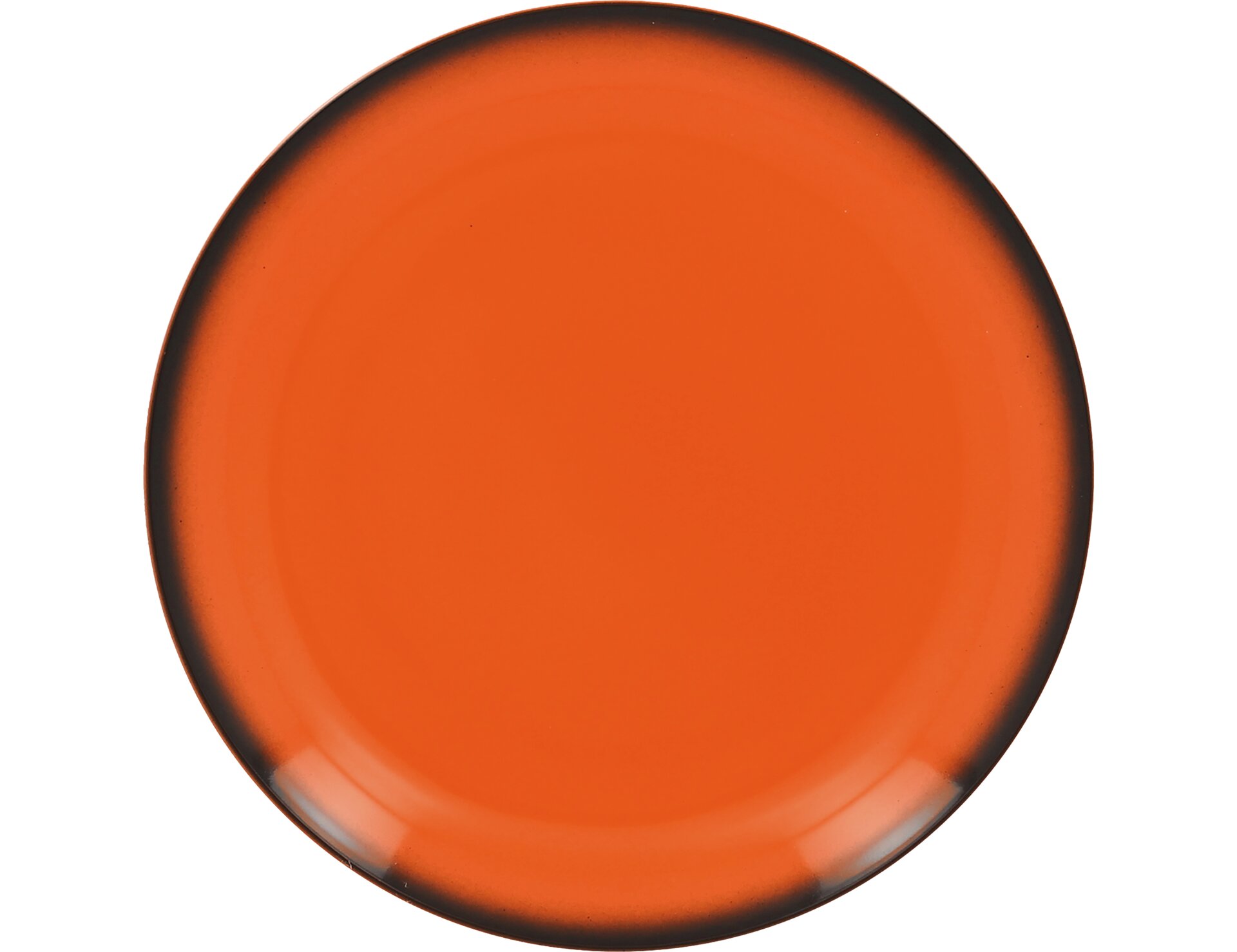 Coupteller flach 270 mm orange Lea